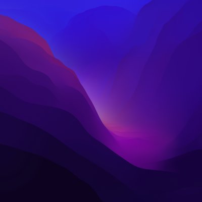 macOS Monterey Dark